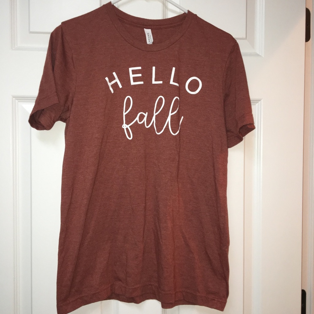 Hello fall shirt